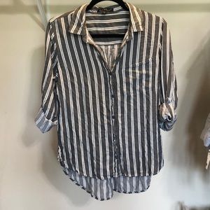 Striped Button Shirt